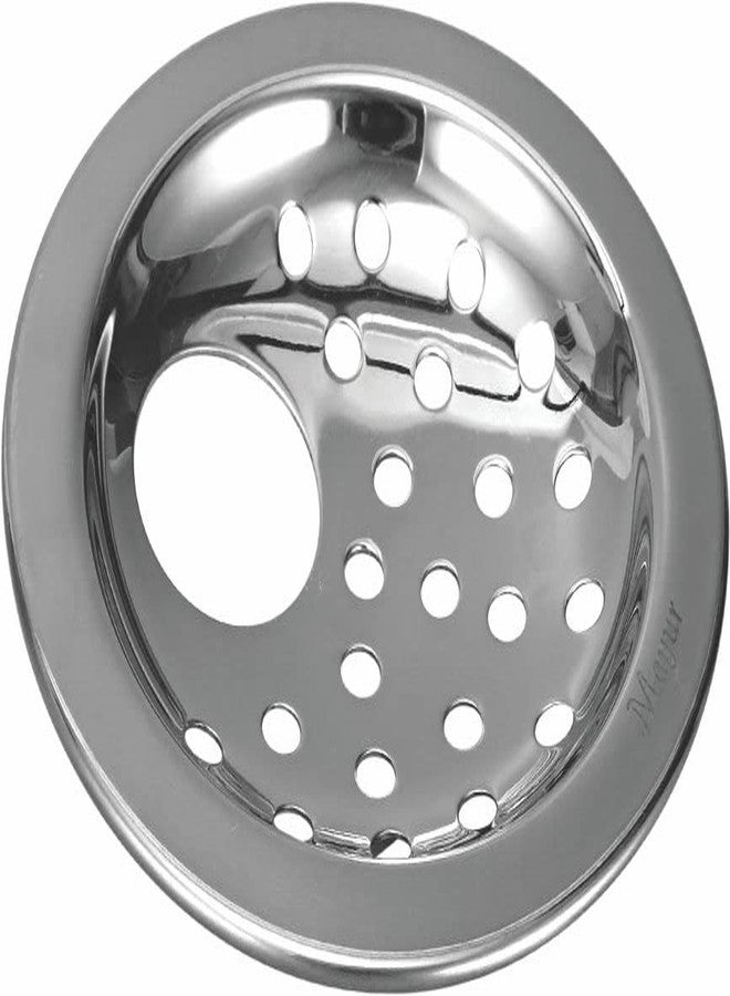 MAYUR ÖCICH Premium Grade Stainless Steel Floor Drain Cover/Jali/Grating for Bathrooms, Open Area, Kitchen Sinks and Wash Basins, 5 Inch with Hole (ALLIED-757)